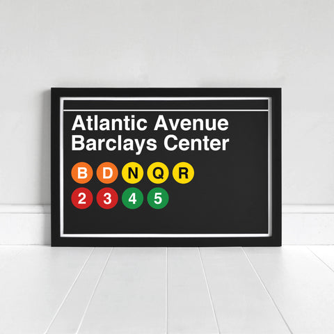 Atlantic Avenue Barclays Center - Print