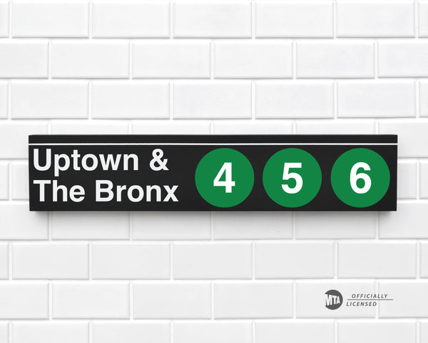 Uptown & The Bronx 4-5-6 Trains
