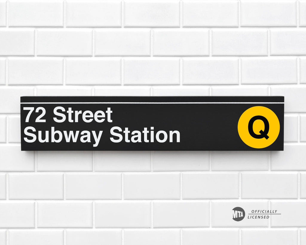 72 Street Subway Station Q