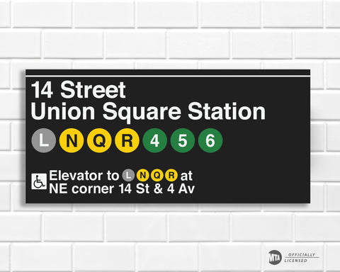 14 Street Union Square Station