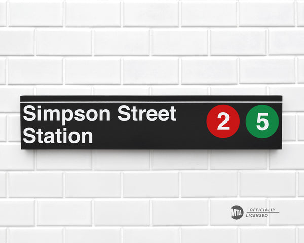 Simpson Street Station