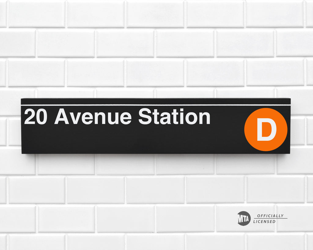 20 Avenue Station