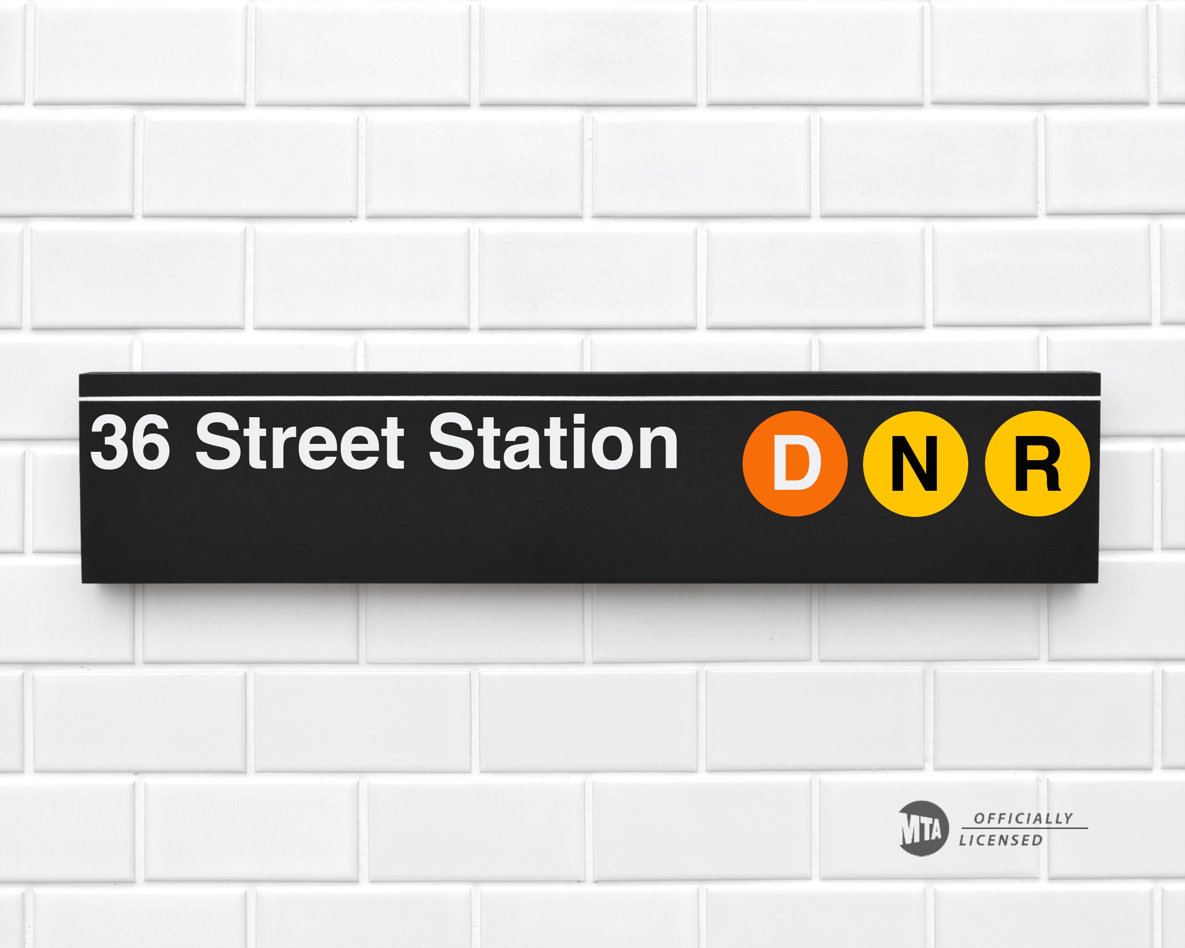 36 Street Station – sideway signs
