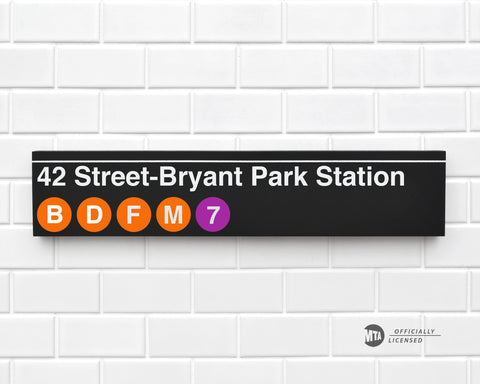 42 Street- Bryant Park Station