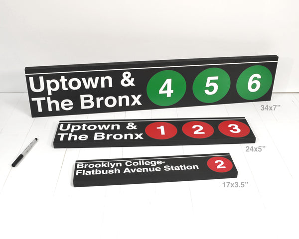 Downtown & Brooklyn 4-5-6 Trains