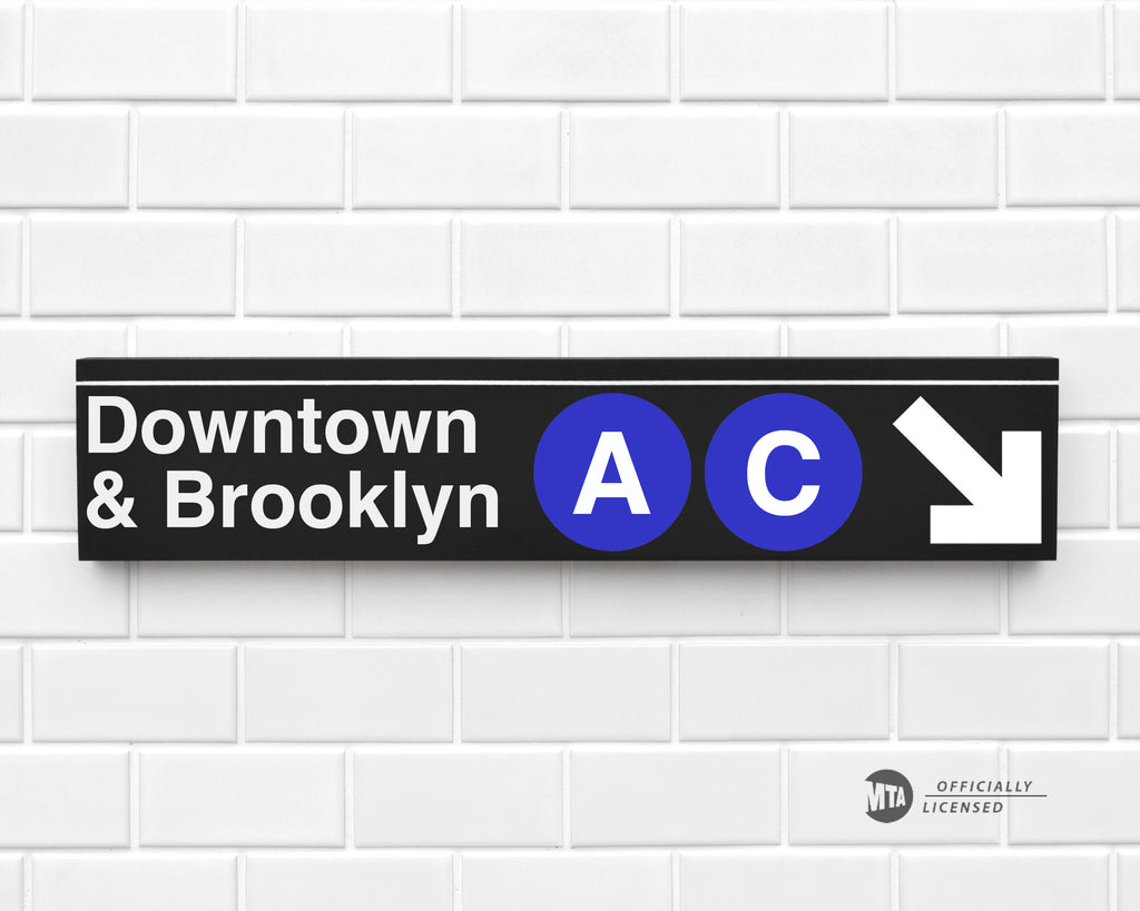 Downtown & Brooklyn A-C Trains