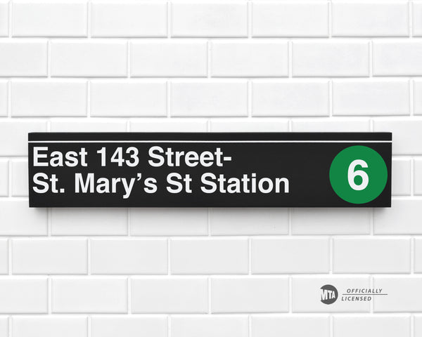 East 143 Street- St. Mary's St Station