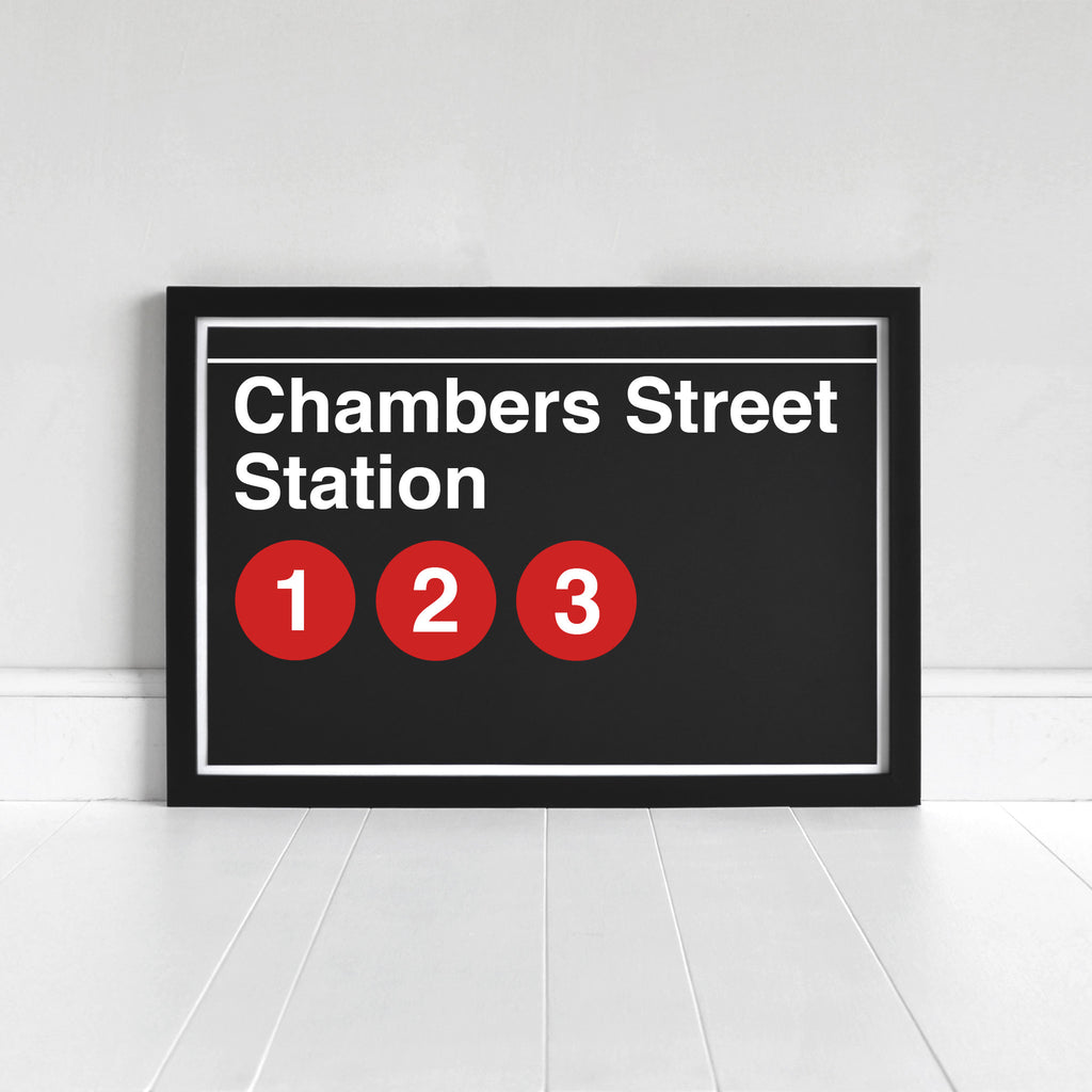 Chambers Street Station - Print