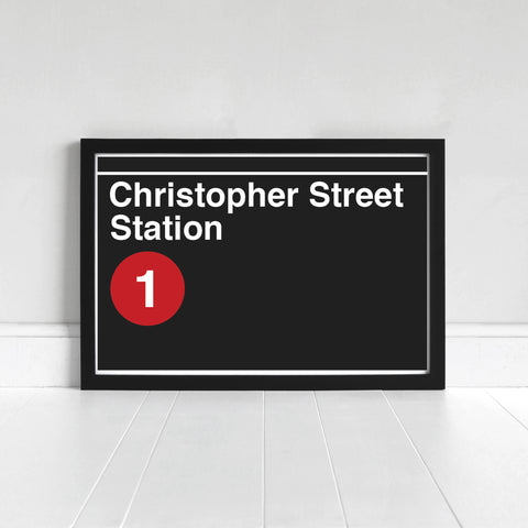 Christopher Street Station - Print