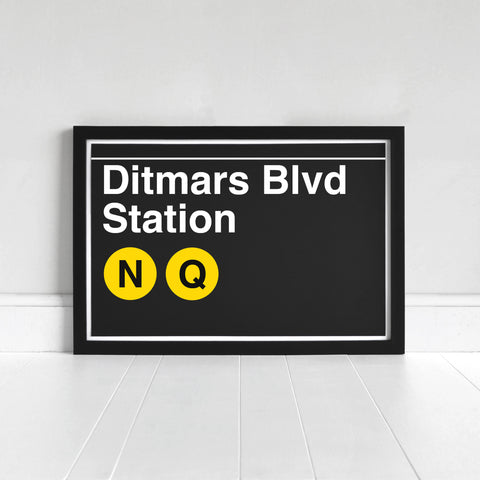 Ditmars Blvd Station - Print