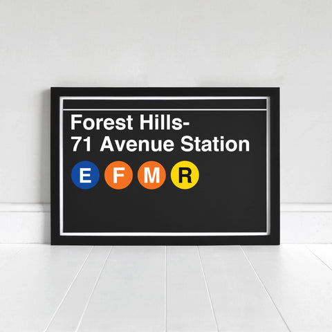 Forest Hills- 71 Avenue Station - Print