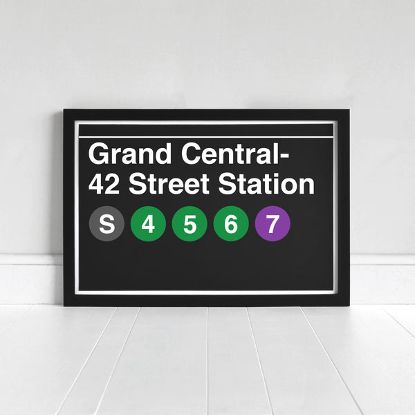 Grand Central- 42 Street Station - Print