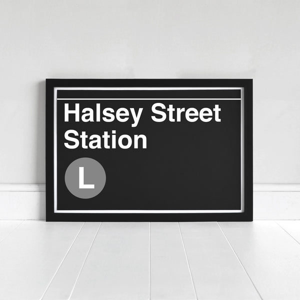 Halsey Street Station - Print