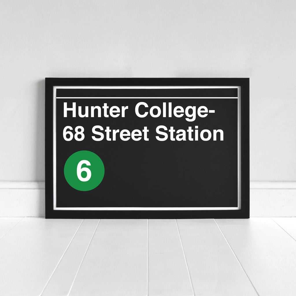 Hunter College- 68 Street Station - Print