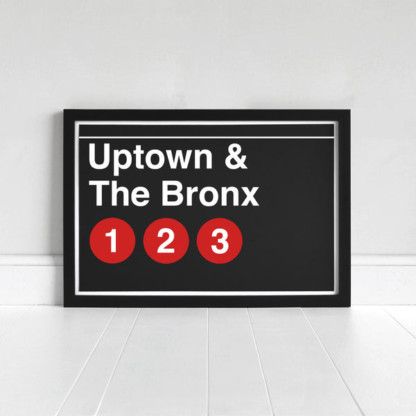 Uptown & The Bronx - Print