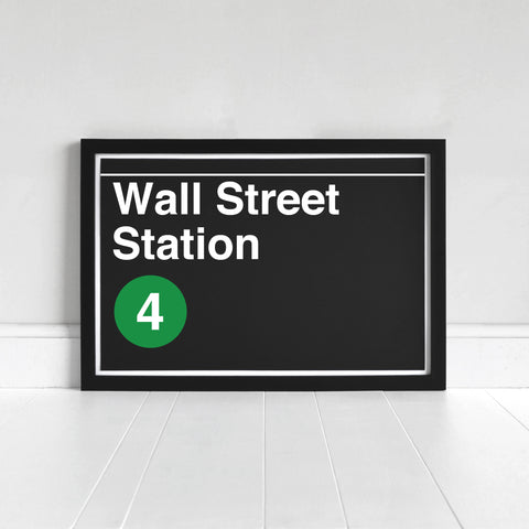 Wall Street Station - Print
