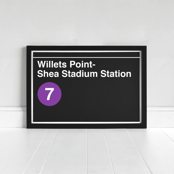 Willets Point- Shea Stadium Station - Print