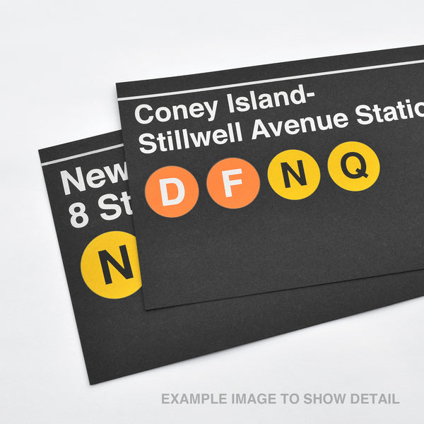 Coney Island- Stillwell Avenue Station - Print