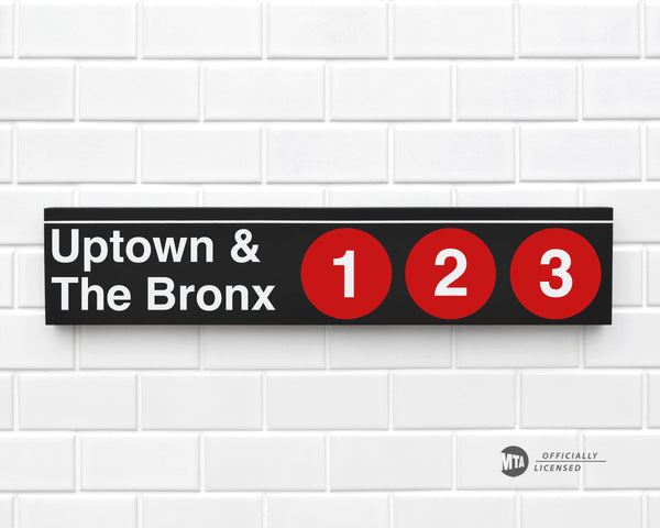 Uptown & The Bronx 1-2-3 Trains