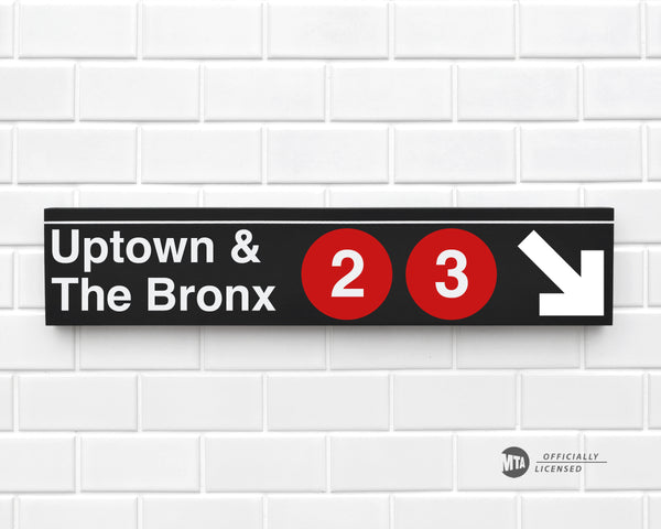 Uptown & The Bronx 2-3 Trains