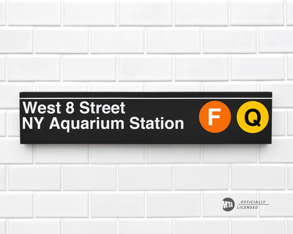 West 8 Street NY Aquarium Station