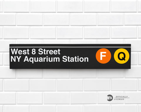 West 8 Street NY Aquarium Station