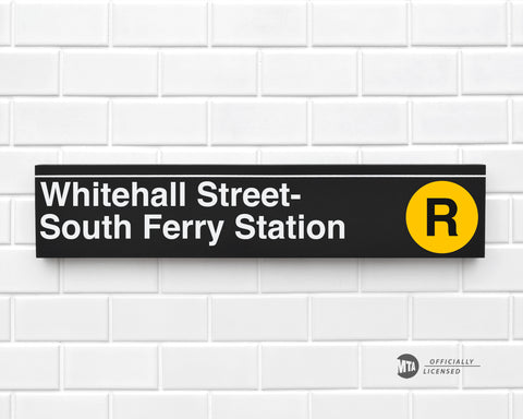 Whitehall Street- South Ferry Station