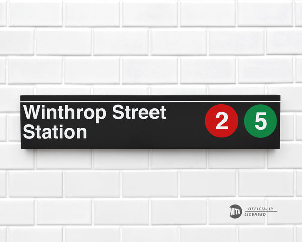 Winthrop Street Station